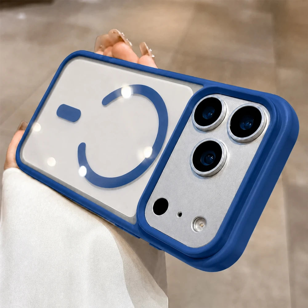 Clear Magnetic Phone Case Iphone X/11/12/14+/16/17/Air