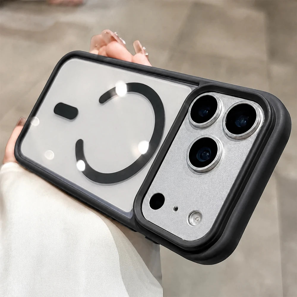 Clear Magnetic Phone Case Iphone X/11/12/14+/16/17/Air