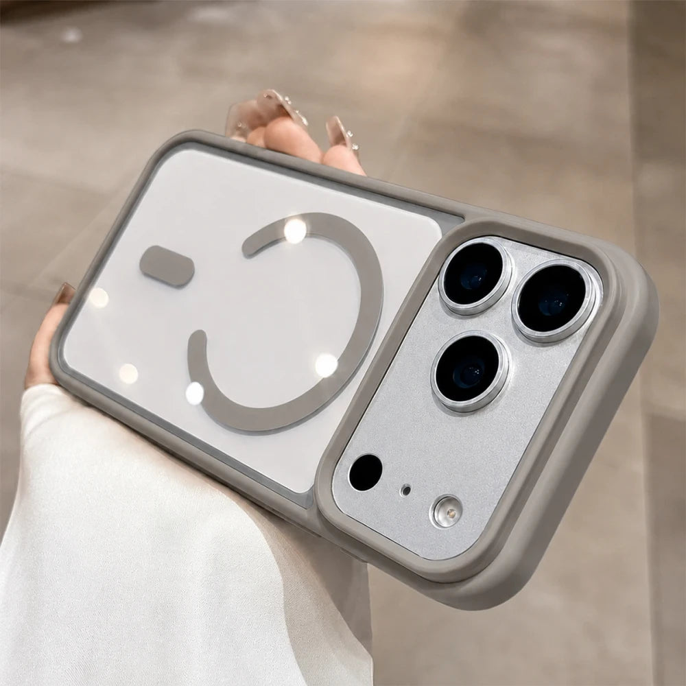 Clear Magnetic Phone Case Iphone X/11/12/14+/16/17/Air