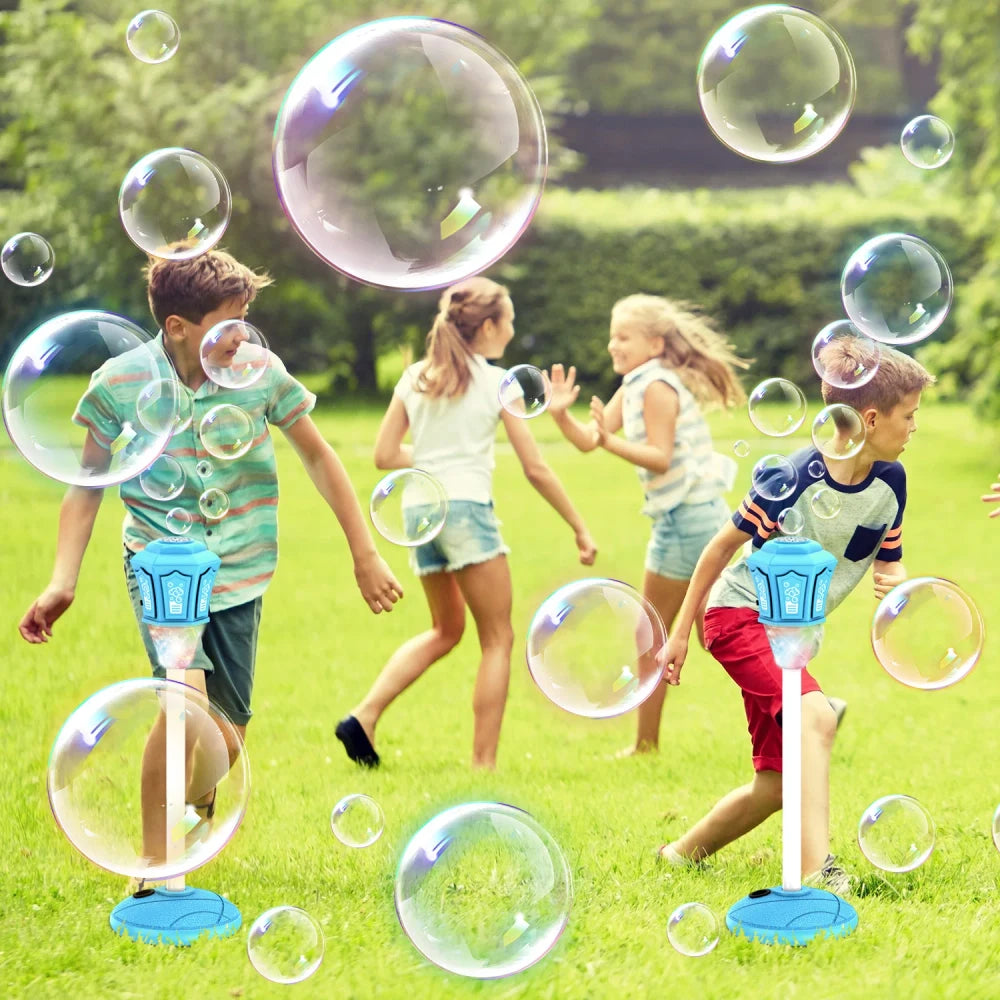 Electric Street Light Bubble Machine