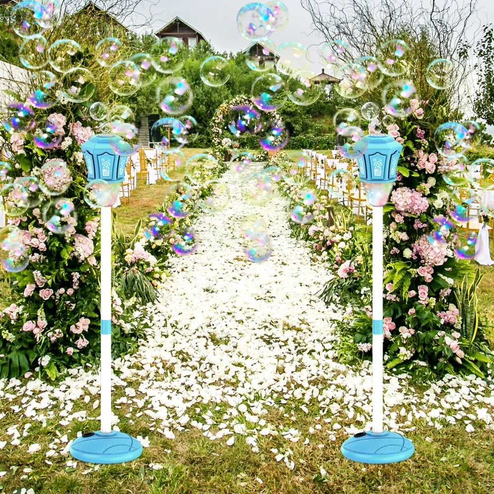 Electric Street Light Bubble Machine