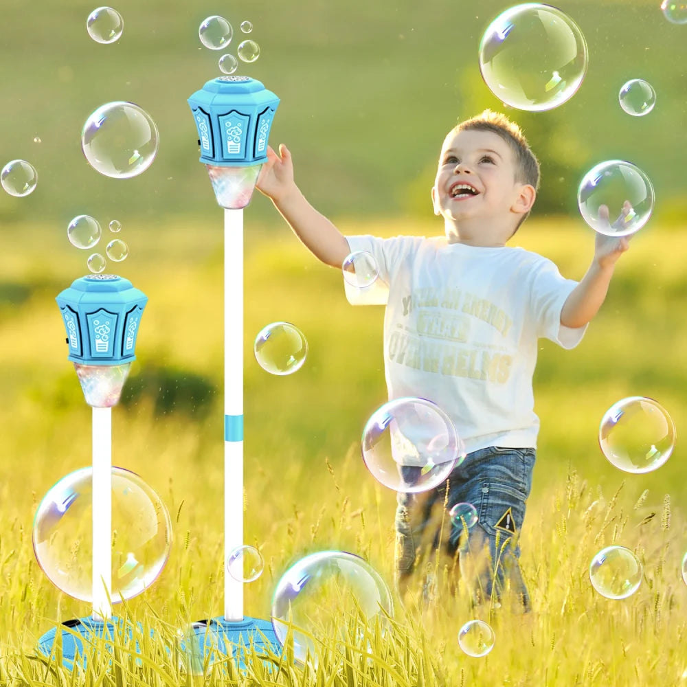 Electric Street Light Bubble Machine