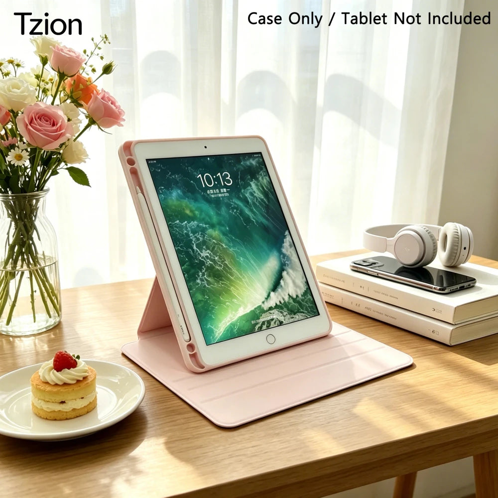 Rotatable Ipad Case Ipad Pro 11 18-2, Air 4 5 6 7, 10th 11th A16, Air 13-in M3 M2.