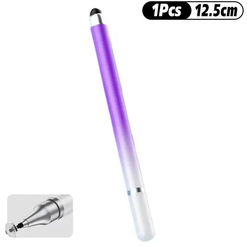 2 in 1 Universal Stylus Pen For Tablet Mobile Android IOS Phone iPad Accessories Drawing Tablet Pens Capacitive Screen Touch Pen