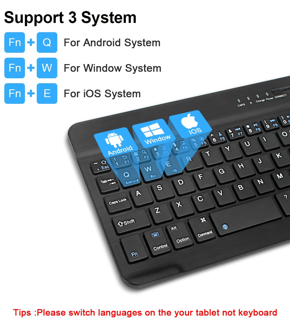 Bluetooth Wireless Keyboard Universal Mobile Phone Tablet Keyboard And Mouse Mini Bluetooth Keyboard Ipad Keyboard Accessories