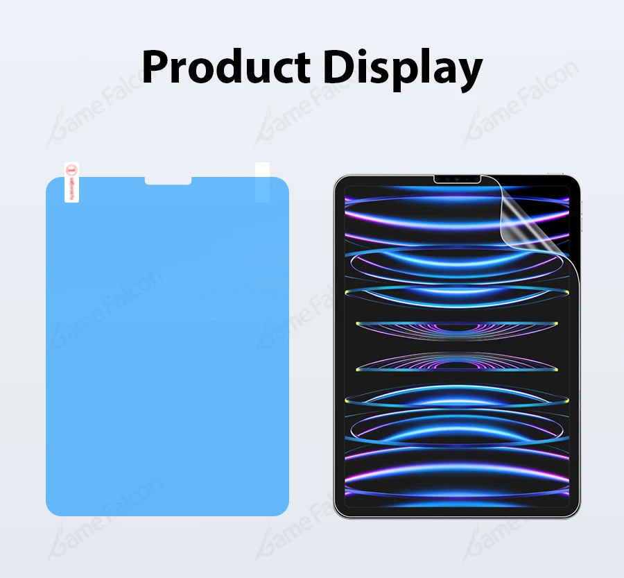 Like Paper Film Screen Protector For iPad Air 11 M3 A16 Pro 12.9 13 M4 M5 Air 3 4 5 10th 9th 8th Generation Mini 6 7 Accessories