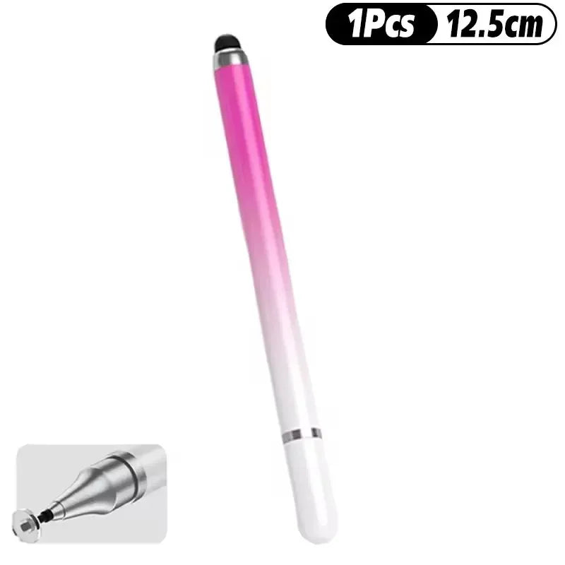 2 in 1 Universal Stylus Pen For Tablet Mobile Android IOS Phone iPad Accessories Drawing Tablet Pens Capacitive Screen Touch Pen