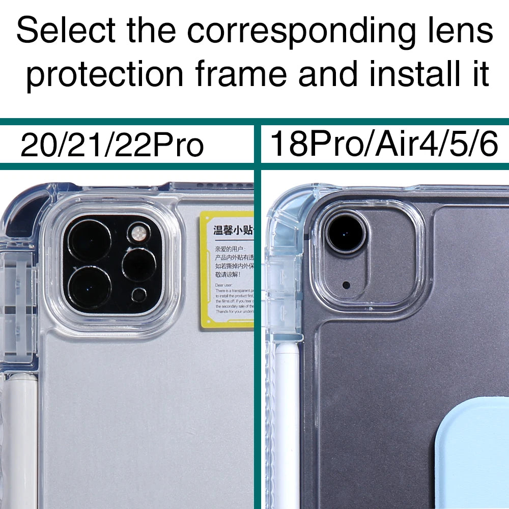 For 2025 iPad Air 11 Case iPad 10th Generation  11th A16  9th Mini6 7 13in iPad Pro11 4 5 10.9in 12.9 M2 M3 M4 M5 Holder Case