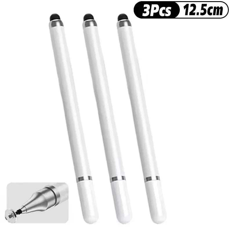 2 in 1 Universal Stylus Pen For Tablet Mobile Android IOS Phone iPad Accessories Drawing Tablet Pens Capacitive Screen Touch Pen