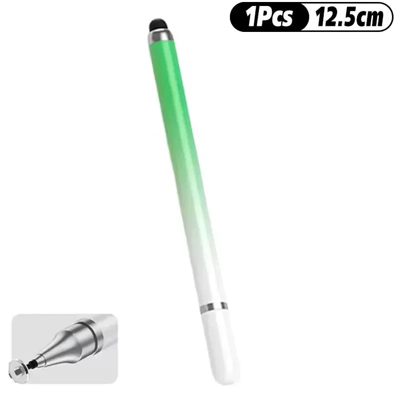 2 in 1 Universal Stylus Pen For Tablet Mobile Android IOS Phone iPad Accessories Drawing Tablet Pens Capacitive Screen Touch Pen